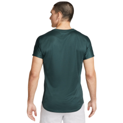 Men's T-shirt Nike Rafa Challenger Dri-Fit Tennis Top - deep jungle/fireberry/white