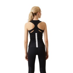 Women's top Bj_rn Borg Double Tank W STHLM - black beauty