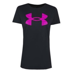 Women's T-shirt Under Armour Tech Solid BL SSC - black