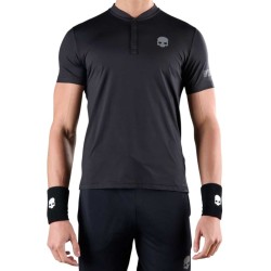 Men's Polo T-shirt Hydrogen Tech Serafino Man - black