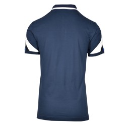 Men's Polo T-shirt EA7 Man Jersey Polo Shirt - navy blue