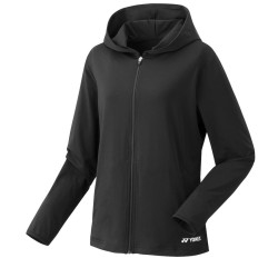 Women's jumper Yonex Womens Full-Zip Hoodie - black