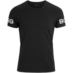 Men's T-shirt Bj_rn Borg Tee Borg M - black beauty