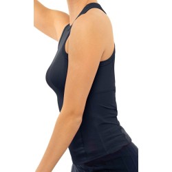 Women's top Lucky in Love Core One Love Rib Tank - midnight