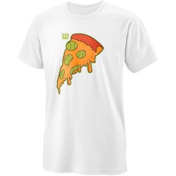Boys' t-shirt Wilson Slice Tech Tee B - white
