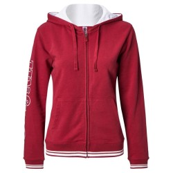Women's jumper Wilson W Team II FZ Hoody - team cardinal