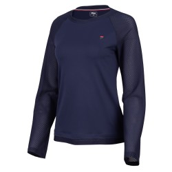 Women's long sleeve T-shirt Fila Gracie Longsleeve - navy