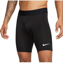 Men’s compression clothing Nike Pro Dri-Fit Fitness Long Shorts - black/white