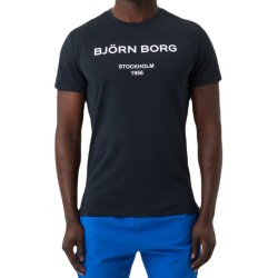 Men's T-shirt Bj_rn Borg Print T-Shirt - black beauty