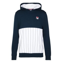 Men's Jumper Fila Hoody Misha - peacoat blue/white