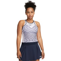 Women's top Nike Court Dri-Fit Slam Tank Top - oxygen purple/gridiron/black