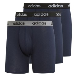 Men's Boxers Adidas Brief M - 3P collegiate navy/collegiate navy/collegiate navy