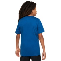 Boys' t-shirt Nike Kids NSW Tee Embedded Futura - court blue/white