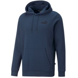 Men's Jumper Puma Essentials Small Logo Hoodie - marine blue