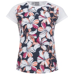 Women's T-shirt Head Tie-Break T-Shirt - print/white