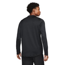 Men's long sleeve T-shirt Nike Dri-Fit Advantage Camisa M - black/black/white