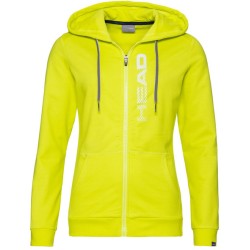 Women's jumper Head Club Greta Hoodie FZ W - yellow/white