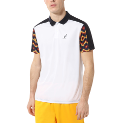 Men's Polo T-shirt Australian Polo Ethno Ace - white