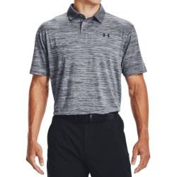 Men's Polo T-shirt Under Armour Performance Polo Textured - steel/black
