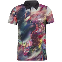 Boys' t-shirt Adidas Melbourne Tennis Polo Shirt - multicolor/black