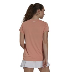 Women's T-shirt Adidas HEAT.RDY Tee W - ambient blush/black