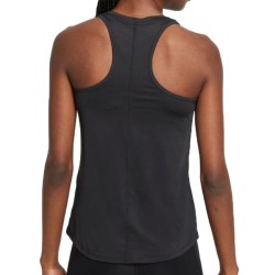 Women's top Nike Dri-Fit One Slim Tank W - black/white