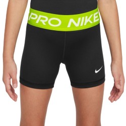 Girls' shorts Nike Girls Pro 3in Shorts - black/volt/white
