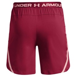 Men's shorts Under Armour Men's UA Launch SW 7'' WM Shorts - black rose/retro pink