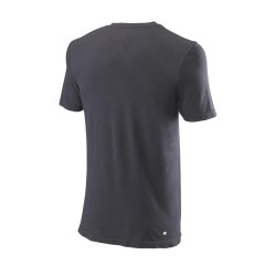 Men's T-shirt Wilson Surge Seamless Crew M - black