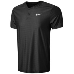 Men's Polo T-shirt Nike Court Dri-Fit Advantage Polo - black/black/white