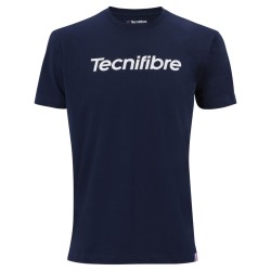 Men's T-shirt Tecnifibre Club Cotton Tee - marine