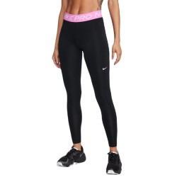 Women's leggings Nike Pro 365 Tight - black/playful pink/white