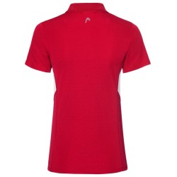 Women's polo T-shirt Head Club Tech Polo Shirt W - red