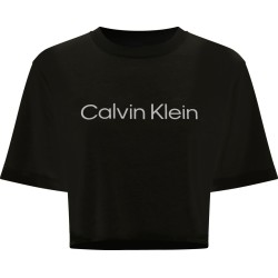 Women's T-shirt Calvin Klein SS Cropped T-shirt - black