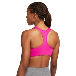 Women's bra Nike Medium-Support Graphic Sports Bra W - active pink/white/pink prime