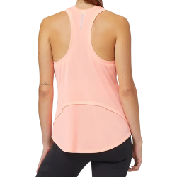Women's top New Balance Accelerate Tank - grapefruit
