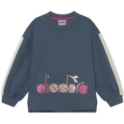 Girls' jumper Diadora Jg. Sweatshirt Crew Twinkle - china blue