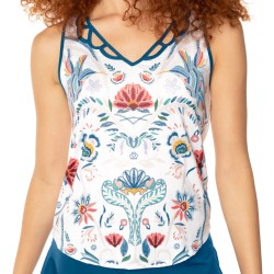 Women's top Lucky in Love A Stitch In Time In A Stitch Tank Women - slate