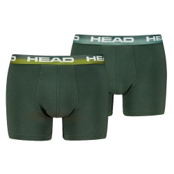 Men's Boxers Head Men's Printed Elastic Boxer 2P - thyme combo