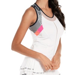 Women's top Lucky in Love Santa FE Glow Long Live Summer Tank - midnight