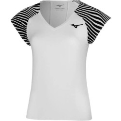Women's T-shirt Mizuno Printed Tee - white