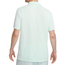 Men's Polo T-shirt Nike Court Dri-Fit Solid Polo - barely green/black