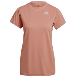 Women's T-shirt Adidas HEAT.RDY Tee W - ambient blush/black