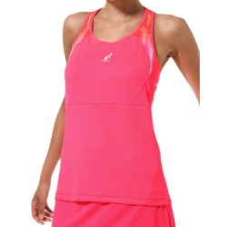 Women's top Australian Skin Blaze Ace Tank - psycho red