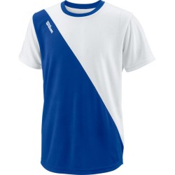 Boys' t-shirt Wilson Team II Angle Crew B - team royal