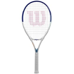 Tennis racket Wilson Roland Garros Elite Adult - white/navy