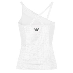 Women's top Woman Jersey Tank - fancy white