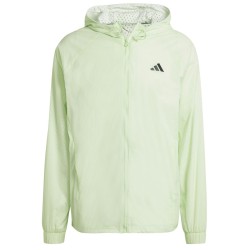 Men's jacket Adidas Pro Semi-Transparent Full-Zip - semi green spark