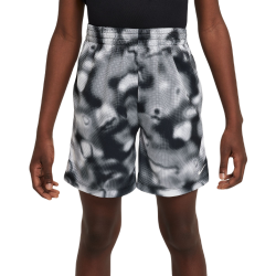 Boys' shorts Nike Dri-Fit Multi+ Printed Training Shorts - black/white