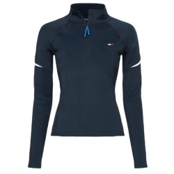 Women's jumper Tommy Hilfiger Slim Rflective Thermal Jacket Long Sleeve - desert sky